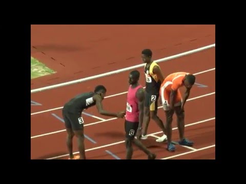 Junior Charles of Grenada in 400m 47.39
