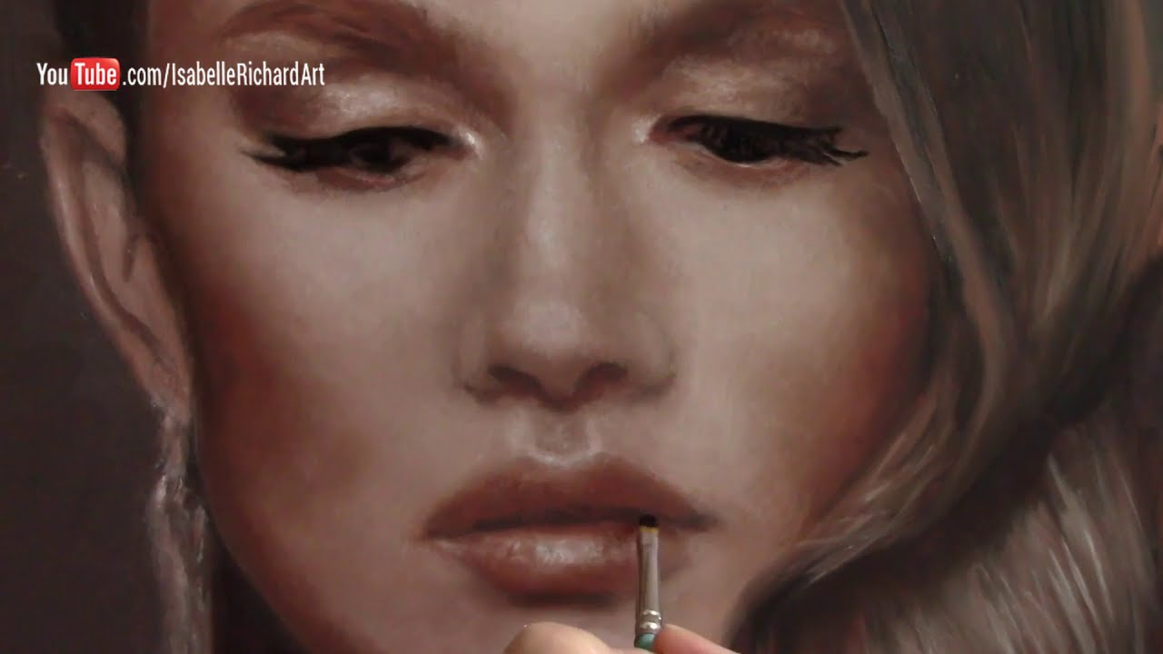 realistic oil painting step by step tutorial by isabelle richard