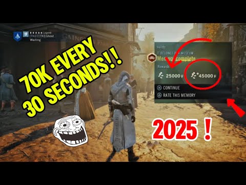 Glitch d'argent illimité d'Assassins Creed Unity 2025 Nouveau !!!