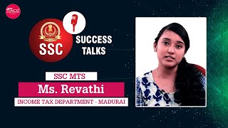 SSC MTS | Ms.Revathi - Income tax department - Madurai | SSC Success Story | Race SSC Focus Team