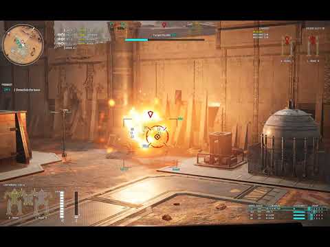 LBX 10-X AC-SLD on Centurion CN-9A  (MechWarrior 5: Mercenaries)