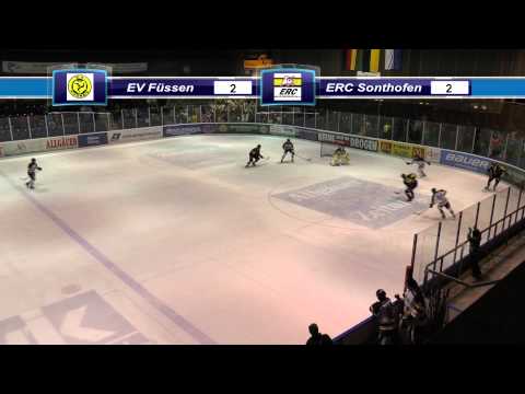 "Allgäu Derby" EV Füssen ERC Sonthofen 3:4 n.P. (2:2; 0:0; 1:1)