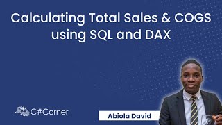 SQL Vs DAX: Calculating Total Sales & COGS using SQL and DAX