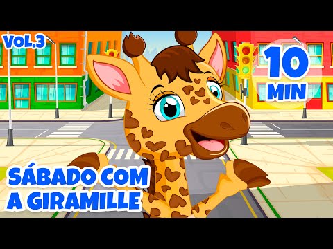 Sábado com a Giramille Vol. 3 - Giramille 10 min | Desenho Animado Musical