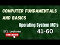 Operating System MCQ's 41-60 | Computer Basics Mcqs