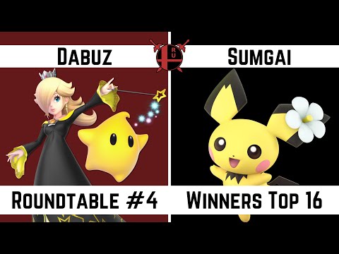 The Roundtable 4 - Dabuz (Rosalina) vs Sumgai (Pichu) - Winners Top 16