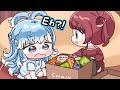 Kobo Gets So Happy After Getting So Many Snacks From Marine Animated Hololive Eng Sub