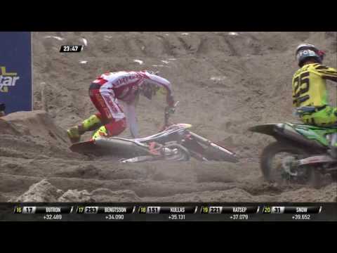 Antonio Cairoli crash MXGP of The Netherlands - Assen - motocross