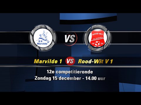 Foto-videoverslag Marvilde - Rood Wit V