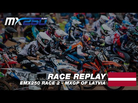 MXGP of Latvia 2019 - Replay EMX250 Race 2 #Motocross