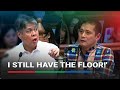 Kiko, Robin nagtaasan ng boses sa Senado | ABS-CBN News