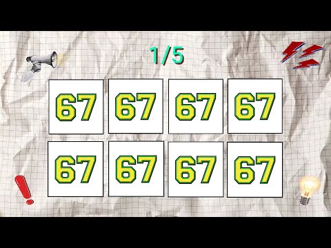 Say The Word On Beat 🎧 | 67, 6, 7, 66 🔢 | EASY vs MEDIUM vs HARD Rhythm Challenge