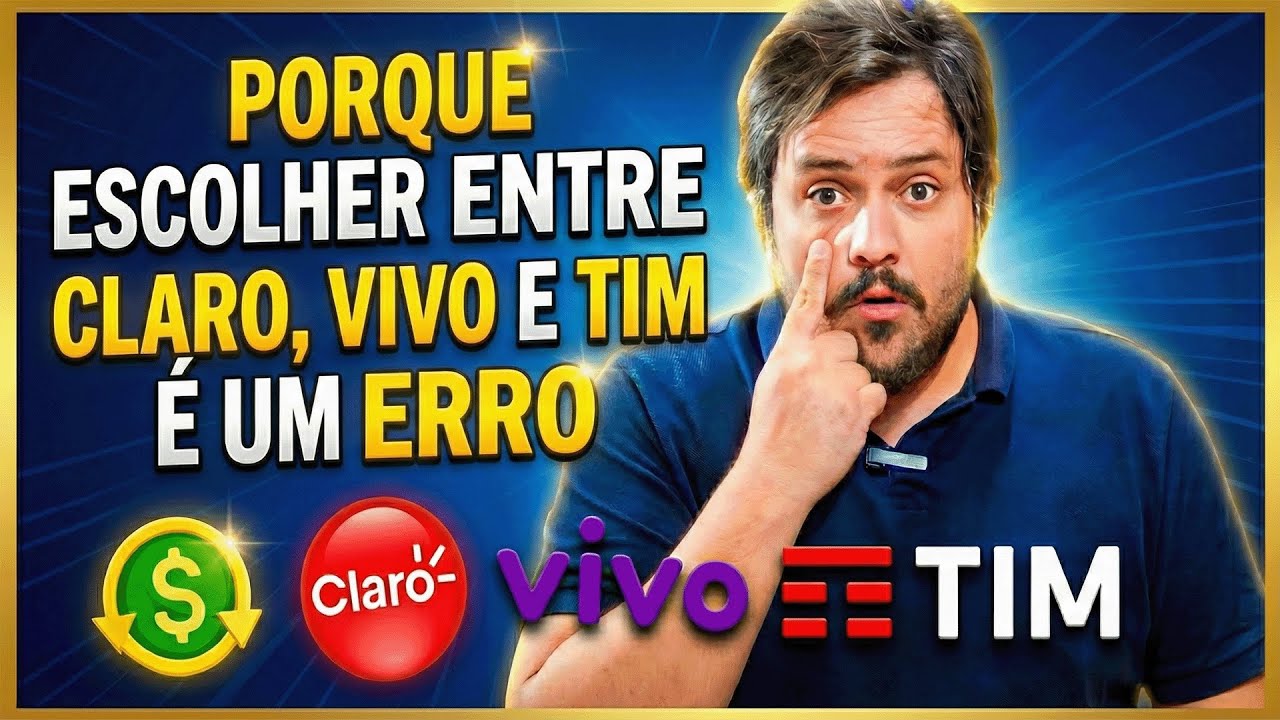 Por que 80% dos Usuários de CLARO, VIVO e TIM Perdem Dinheiro?