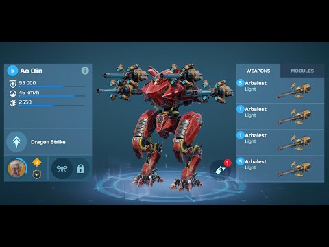 Arbalest Ao Qin is a mid-longe range menace