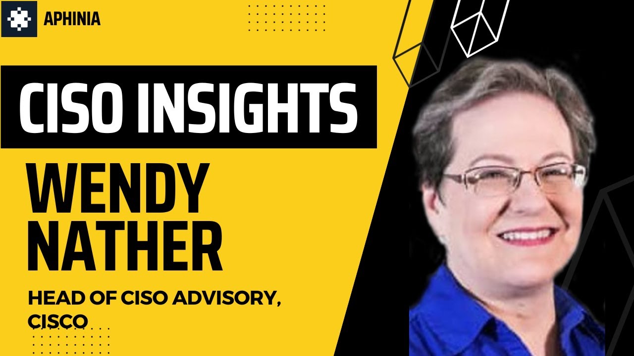 Wendy Nather - Head of CISO Advisory - Cisco - YouTube