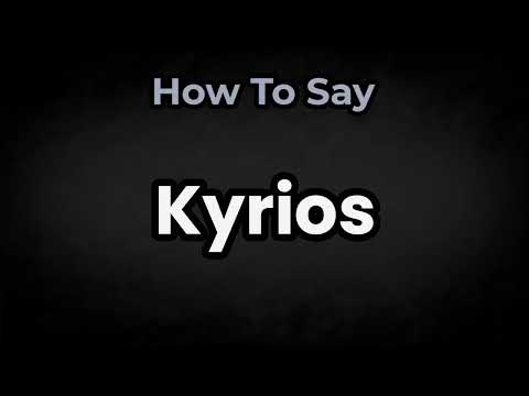 How To Pronounce Kyrios? (CORRECTLY) Meaning & Pronunciation
