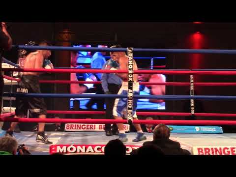 Pablo Gomez a Carlos Sardinez  titulo sudamericano gallo boxeo