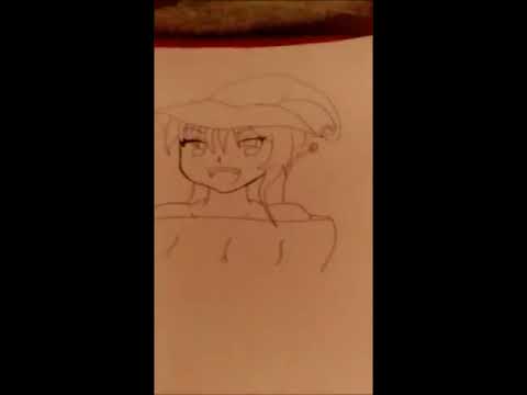 Speed drawing COLORIAGE SORCIERE^^