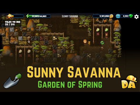 Sunny Savanna - #11 Garden of Spring - Diggy's Adventure