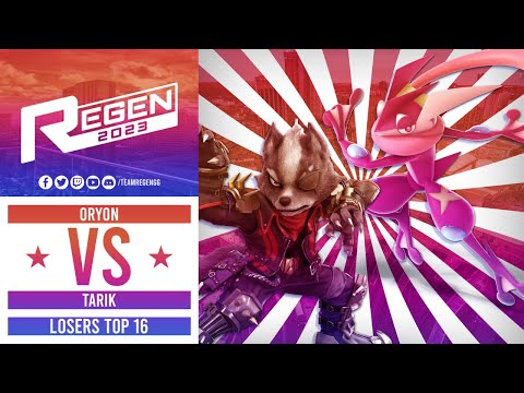 Regen 2023: Losers Top 16 - GO| Oryon (Wolf) Vs Geared| Tarik (Greninja,)