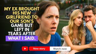 My Ex Brought His New Girlfriend to Our Son’s Game But Left in Tears After What I Said...
