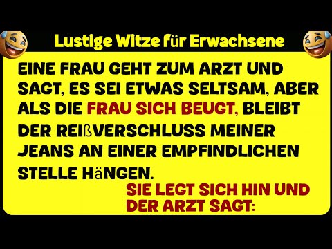 Bester Witz des Tages! Akte: Da ist etwas in meinem sensiblen Bereich, die Frau runzelte die Stirn