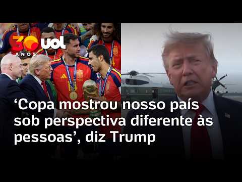 Trump diz que Copa do Mundo de 2026 foi ‘um dos maiores eventos já realizados de qualquer tipo’