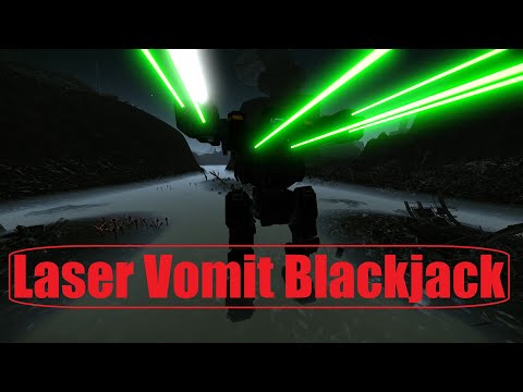 MWO - A Great Laser Vomit Medium - Blackjack-1X
