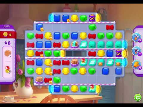 HomeScapes Level 3579 no boosters (14 moves)