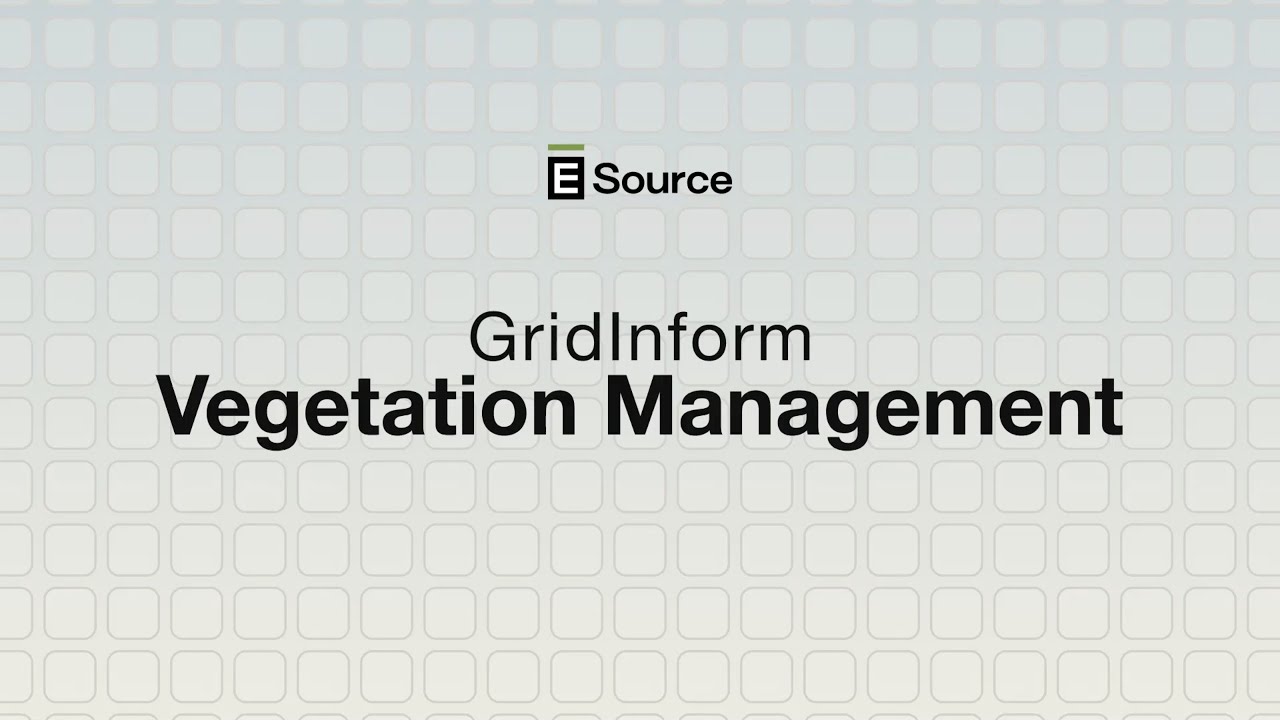 E Source GridInform Vegetation Management