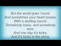 Barry Manilow - But The World Goes 'round Lyrics