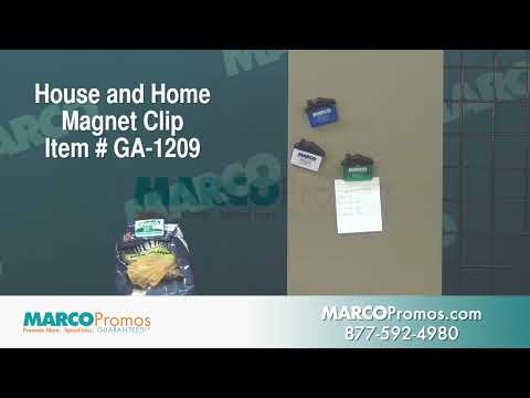 House and Home Magnet Clip