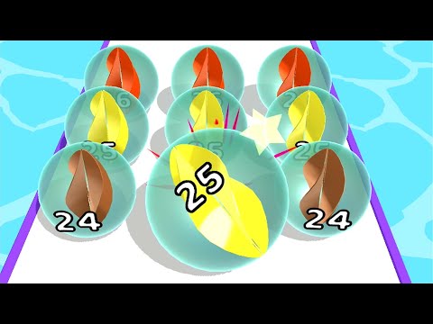 Marble Run 3D - Ball Race Gameplay Android, iOS  ( Level 476 - 483 )