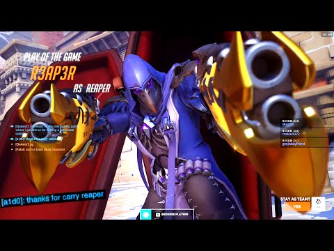 SPIRIT TOP 500 REAPER - POTG! [ OVERWATCH 2 TOP 500 ]
