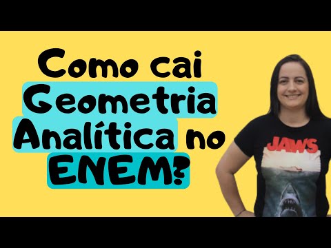 Como cai Geometria Analítica no Enem?