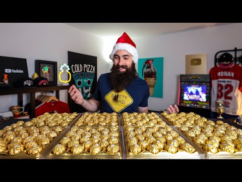 THE 200 FERRERO ROCHER CHALLENGE | 14,000 CALORIES | XMAS SERIES 2020 | BeardMeatsFood