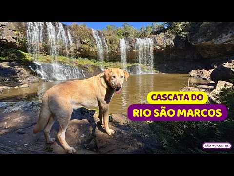 ⚠️CUIDADO no TOPO da Cascata do Rio São Marcos | São Marcos