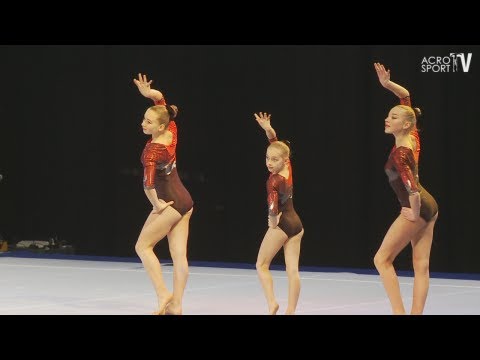 Sachsenpokal Riesa 2012 Age Group Balance Women's Group Germany - Arndt, Schmalfuß, Liebelt