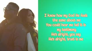 Erica Campbell And Warryn Campbell - All Of My Life (Lyrics On Screen)