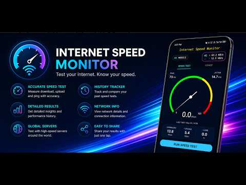 Internet Speed Test & Monitor