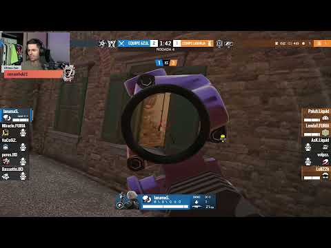 RAZAH ASSISTINDO O Q AS FÉRIAS FIZERAM COM OS PROS DE R6 - MELHORES MOMENTOS RAINBOW SIX SIEGE