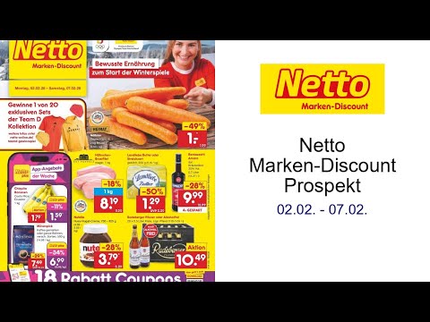 Netto Marken-Discount Prospekt   02.02. - 07.02.