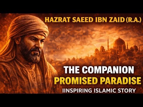 Saeed ibn Zaid (R.A) – The Companion Promised Paradise | Inspiring Islamic Story