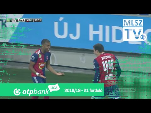 Scepovic Marko gólja az MTK Budapest – Mol Vidi FC mérkőzésen
