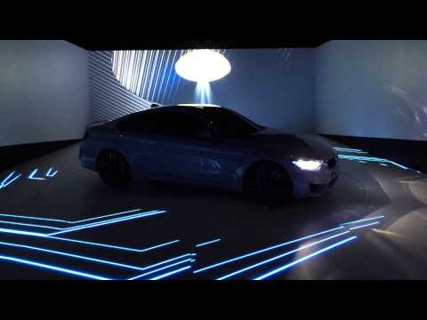 BMW Smart Laser Show at CES 2015