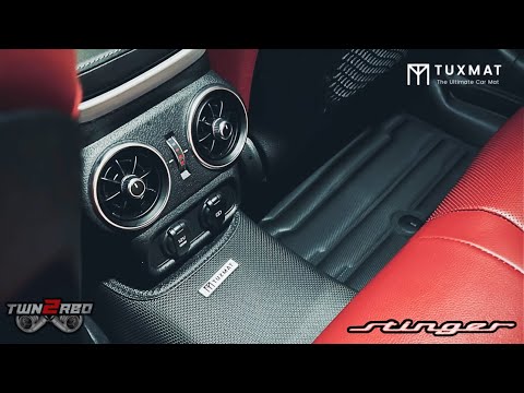 Kia Stinger Gets Interior REFRESH with TUXMAT!
