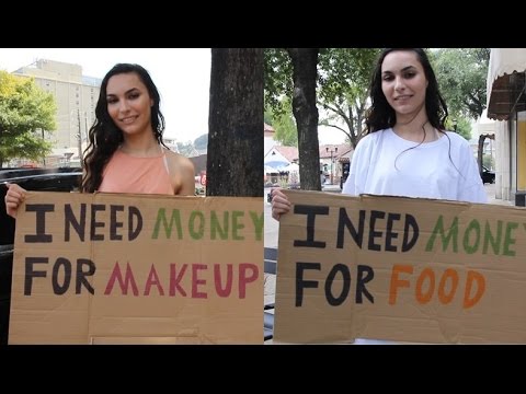 HOT Girl vs HOMELESS Girl! (Social Experiment) Video
