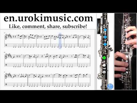 How to Play Oboe David Guetta Justin Bieber - 2U Tabs Part#2 um-i352