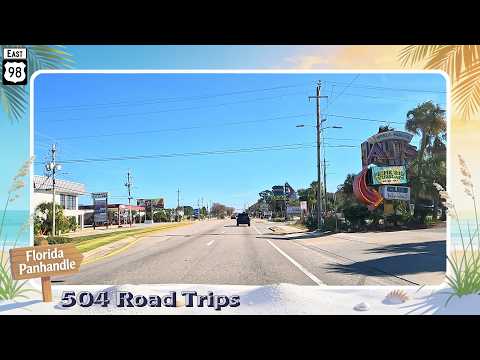 ⁴ᴷ Road Trip #1185 - US-98 E - Florida Mile 60.5-67.6 | Destin
