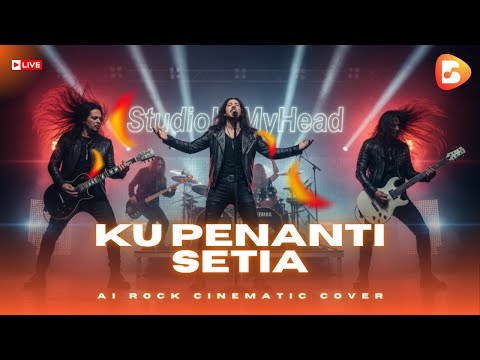 Ella – Ku Penanti Setia | AI Cover by StudioInMyHead (Modern Cinematic Rock Version)